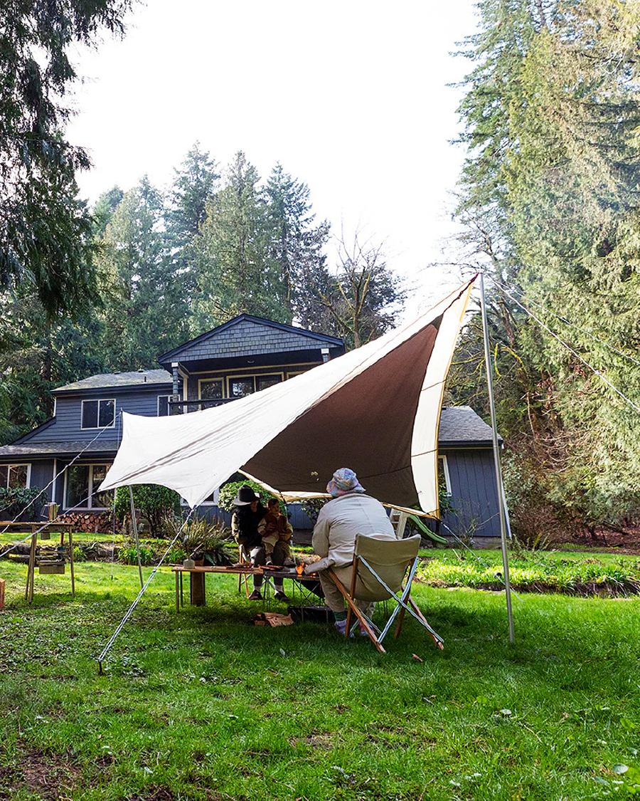 Homme | Outdoor living | Snow Peak | Takibi Hexa Set Medium Ivory