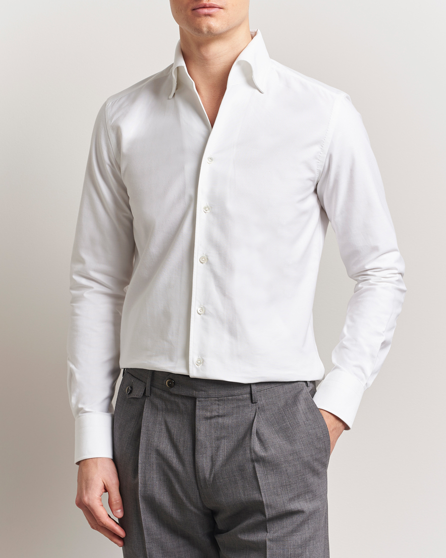 Homme | Chemises | 100Hands | Button Down Oxford Shirt White