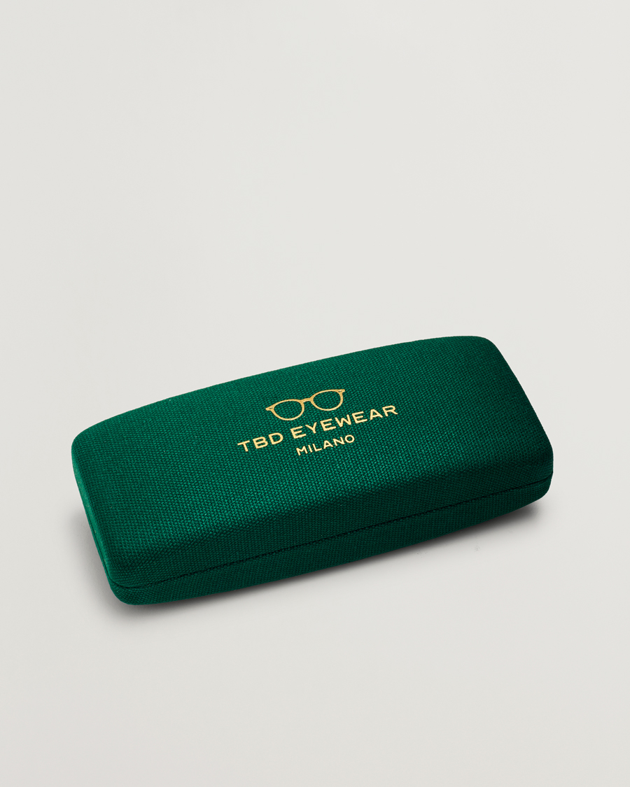 Homme | TBD Eyewear Clip-ons Gold/Bottle Green | TBD Eyewear | Clip-ons Gold/Bottle Green