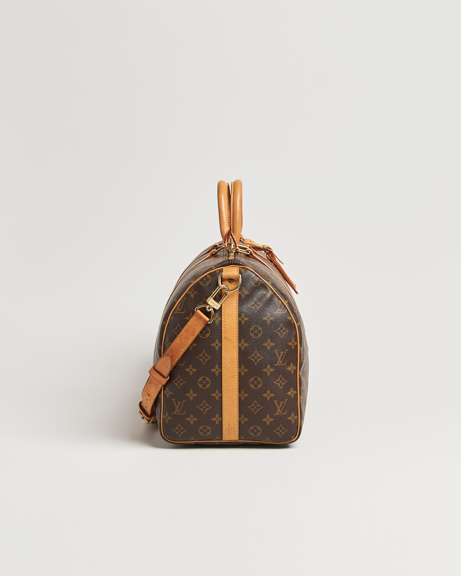 Homme | Louis Vuitton Pre-Owned Keepall Bandoulière 50 Monogram | Louis Vuitton Pre-Owned | Keepall Bandoulière 50 Monogram