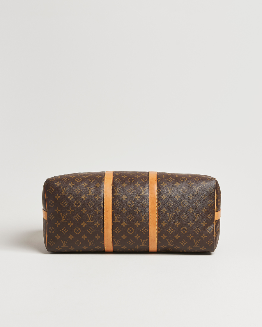 Homme | Louis Vuitton Pre-Owned Keepall Bandoulière 50 Monogram | Louis Vuitton Pre-Owned | Keepall Bandoulière 50 Monogram