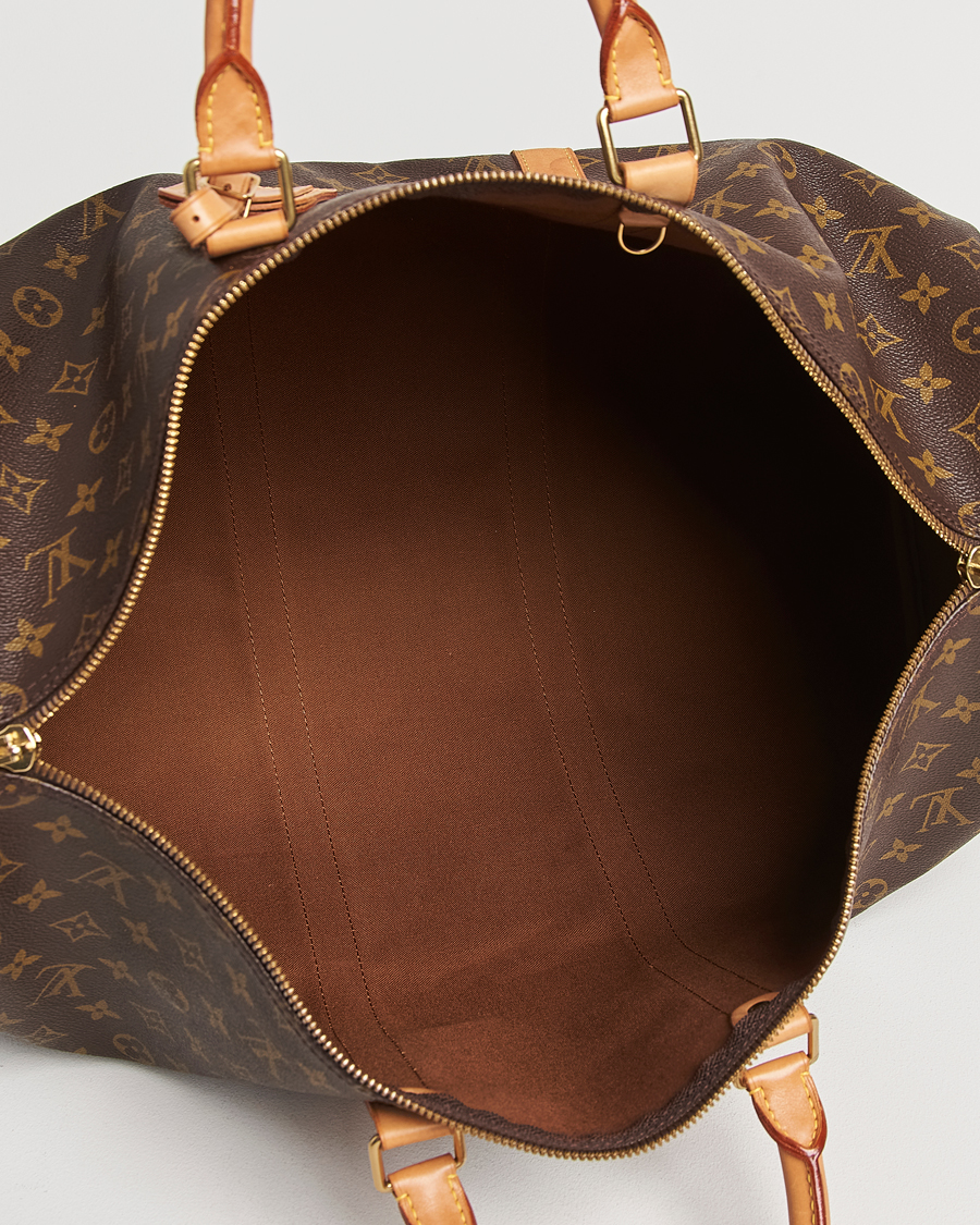 Homme | Louis Vuitton Pre-Owned Keepall Bandoulière 50 Monogram | Louis Vuitton Pre-Owned | Keepall Bandoulière 50 Monogram