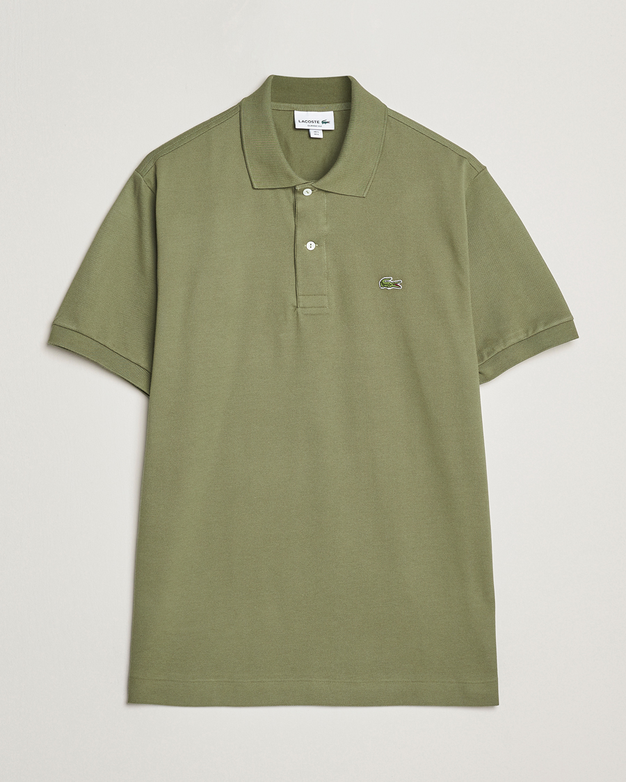 Homme | Polos | Lacoste | Original Polo Piké Khaki Green