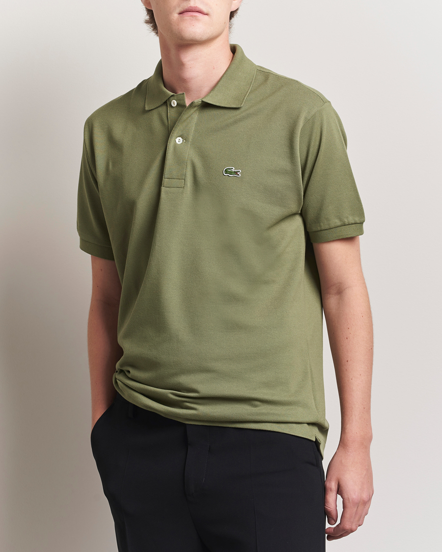 Homme | Polos | Lacoste | Original Polo Piké Khaki Green