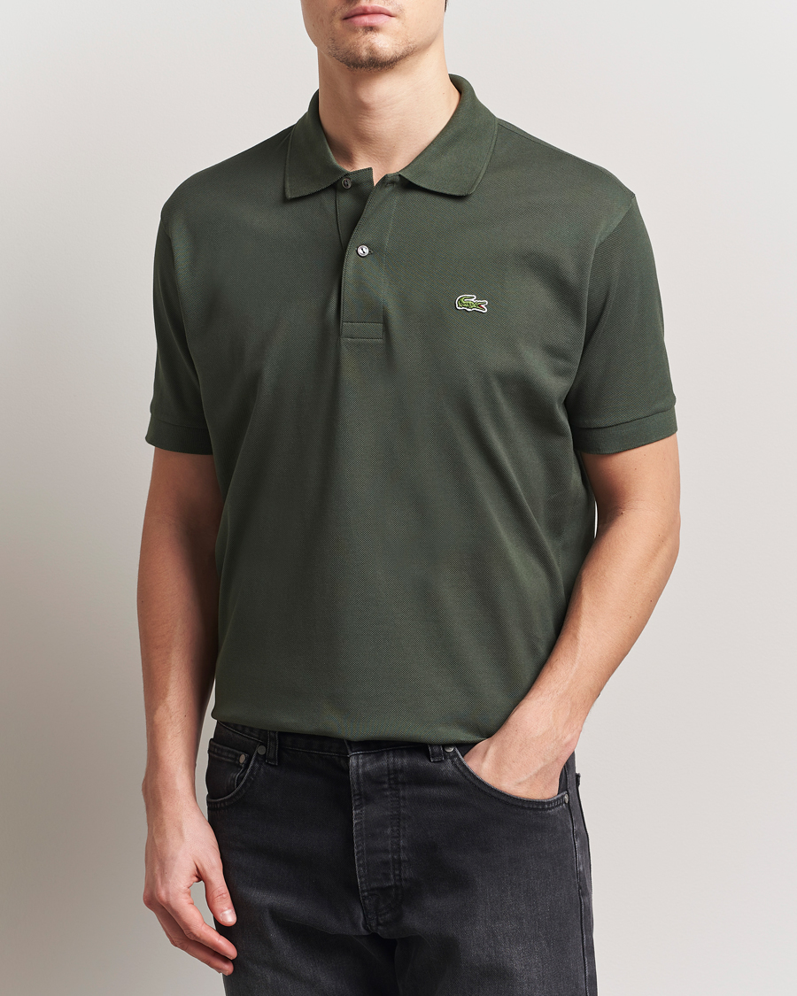 Homme | Polos | Lacoste | Original Polo Piké Squadron Green