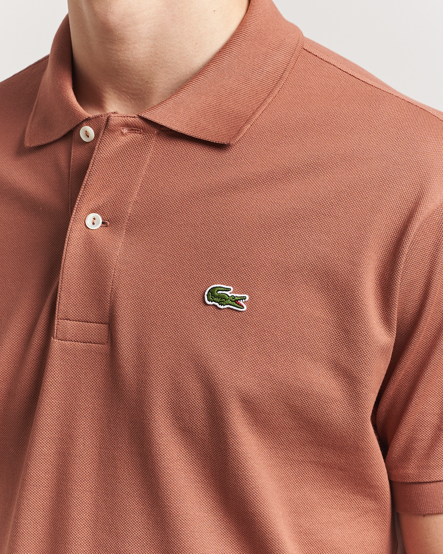 Heren | Polo's | Lacoste | Original Polo Piké Track Orange