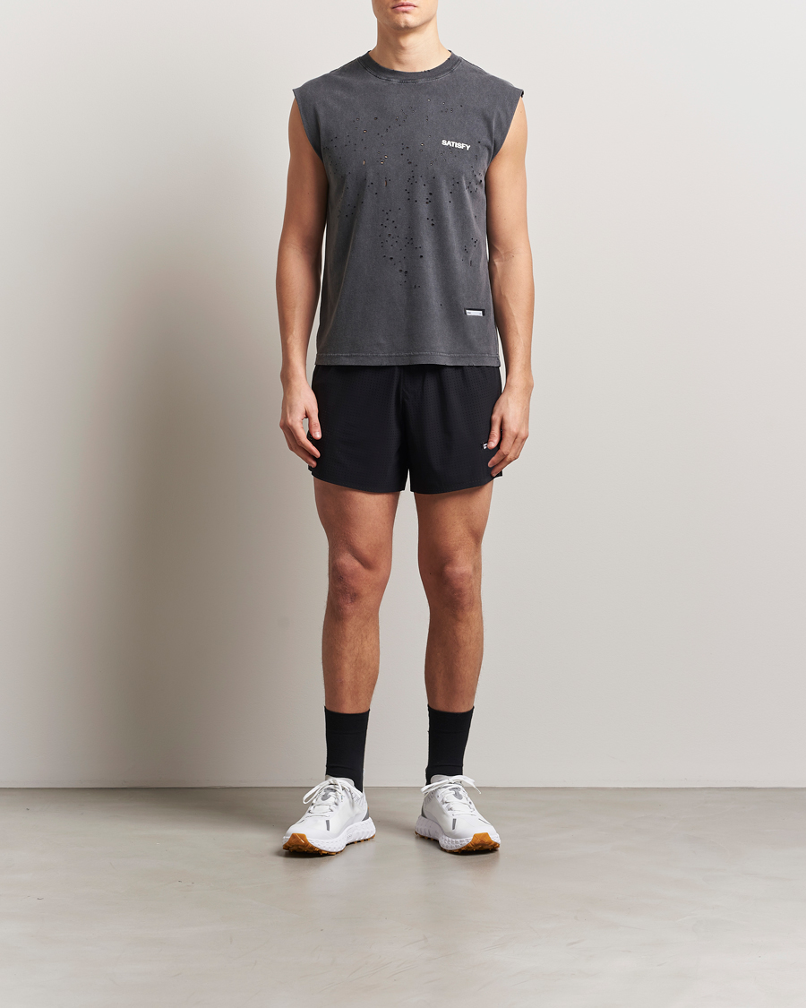Homme | Shorts | Satisfy | Space-O 5 Inch Shorts Black