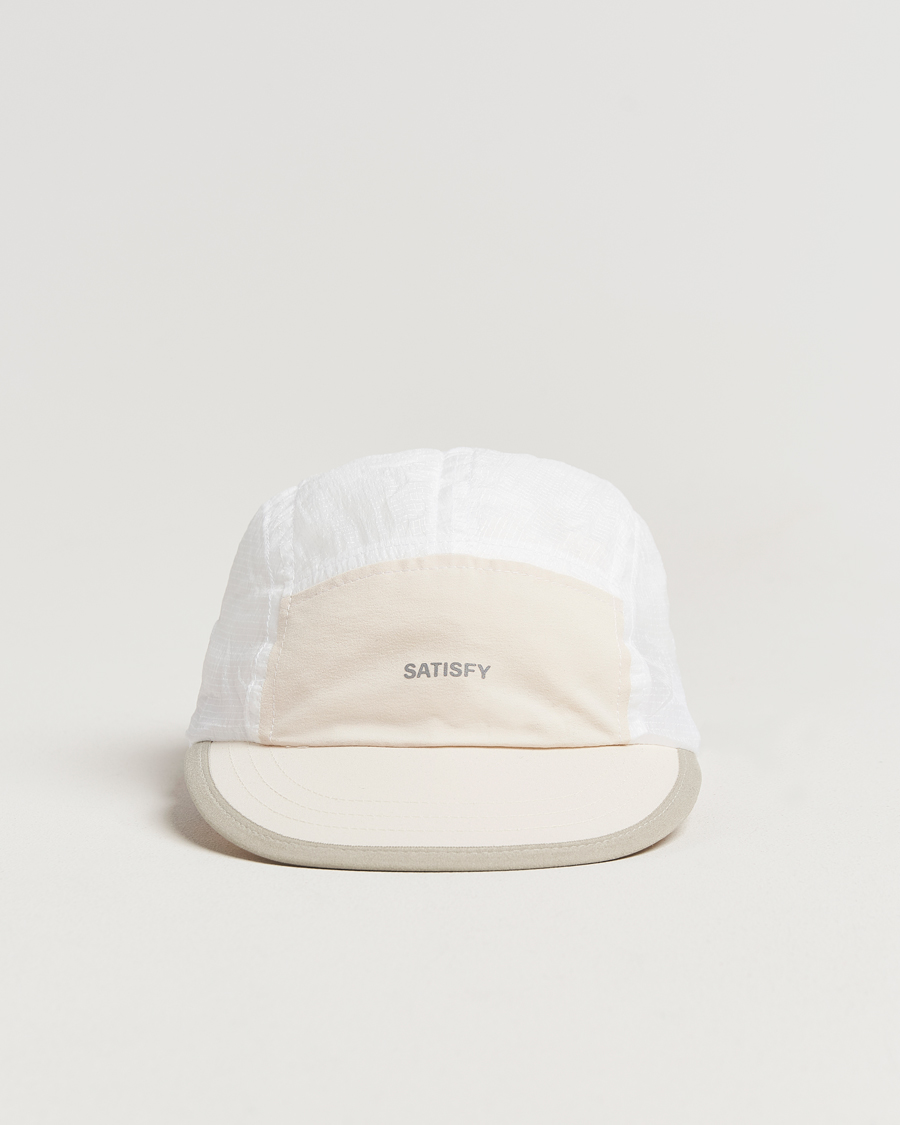Homme | Bobs Et Casquettes | Satisfy | Rippy Trail Cap Off White