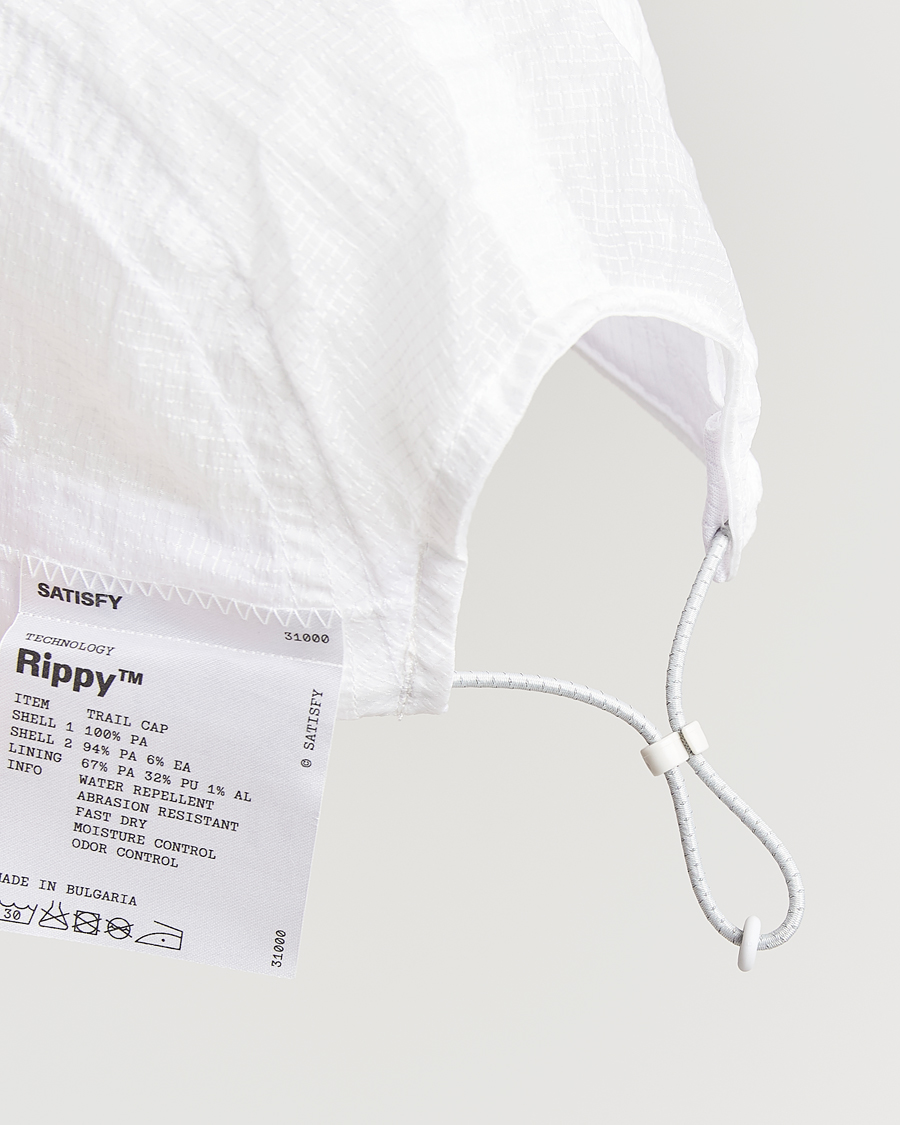 Homme | Bobs Et Casquettes | Satisfy | Rippy Trail Cap Off White