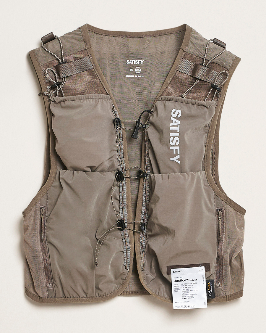 Heren | Satisfy Justice Cordura Hydration Vest 5L Falcon | Satisfy | Justice Cordura Hydration Vest 5L Falcon