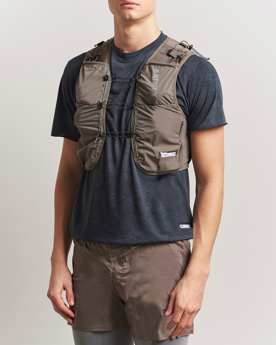 Heren | Satisfy Justice Cordura Hydration Vest 5L Falcon | Satisfy | Justice Cordura Hydration Vest 5L Falcon