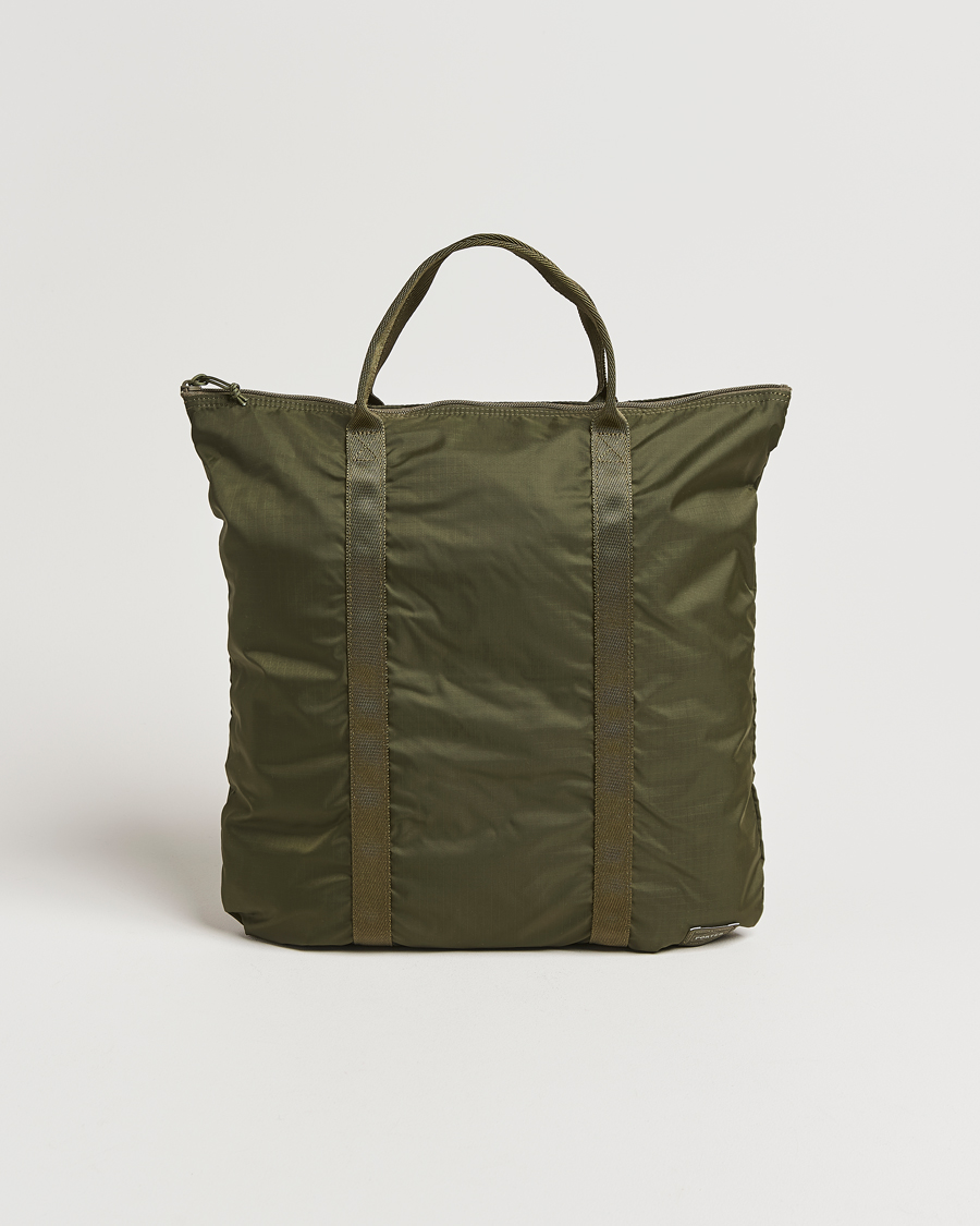 Heren | Tassen | Porter-Yoshida & Co. | Flex 2Way Tote Bag Olive Drab