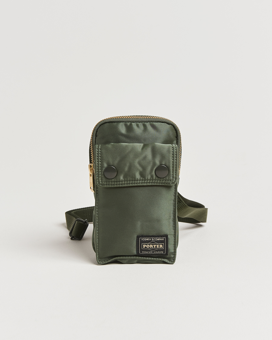 Heren | Tassen | Porter-Yoshida & Co. | New Tanker Mobile Pouch Sage Green