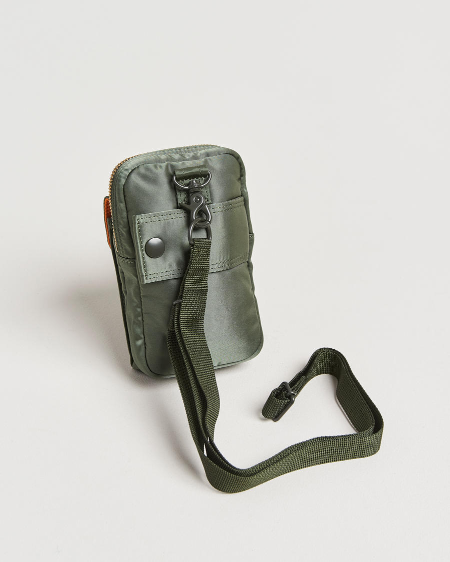 Heren | Tassen | Porter-Yoshida & Co. | Tanker Mobile Pouch Sage Green