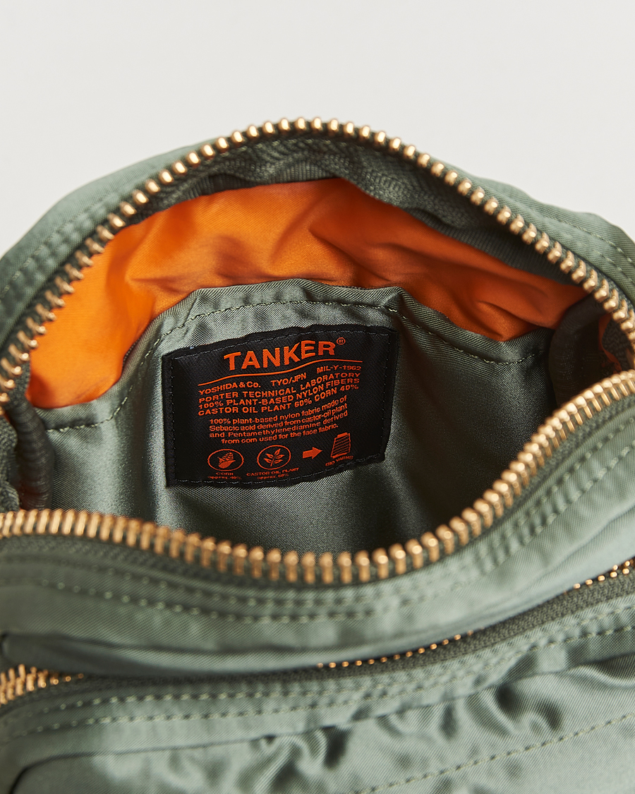 Heren | Tassen | Porter-Yoshida & Co. | Tanker Vertical Bag Sage Green