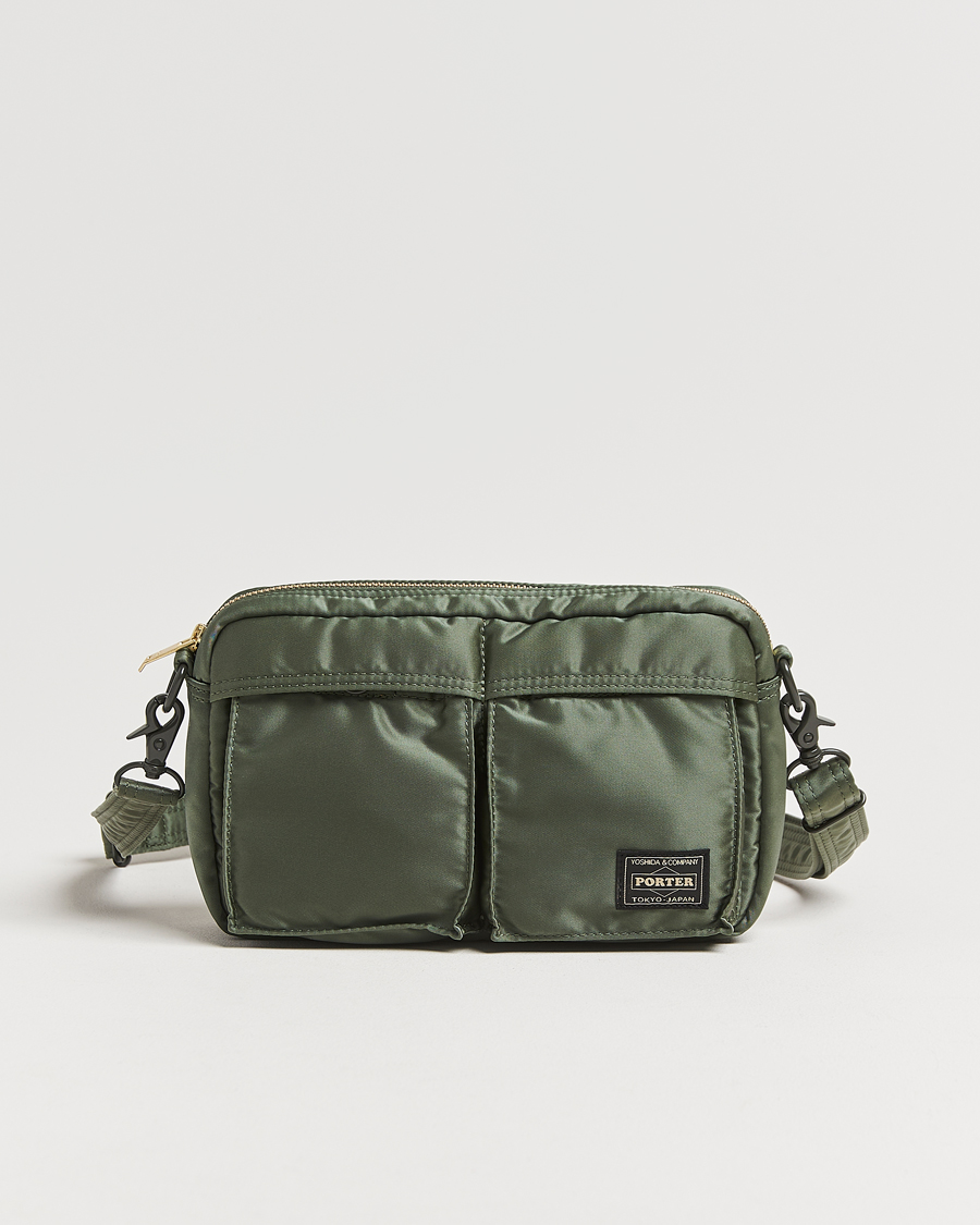 Heren | Tassen | Porter-Yoshida & Co. | New Tanker Sling Bag Sage Green