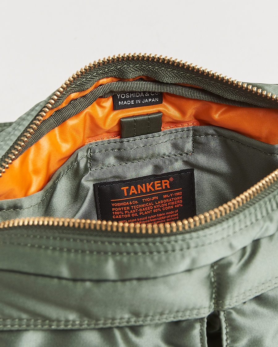 Heren | Tassen | Porter-Yoshida & Co. | Tanker Sling Bag Sage Green