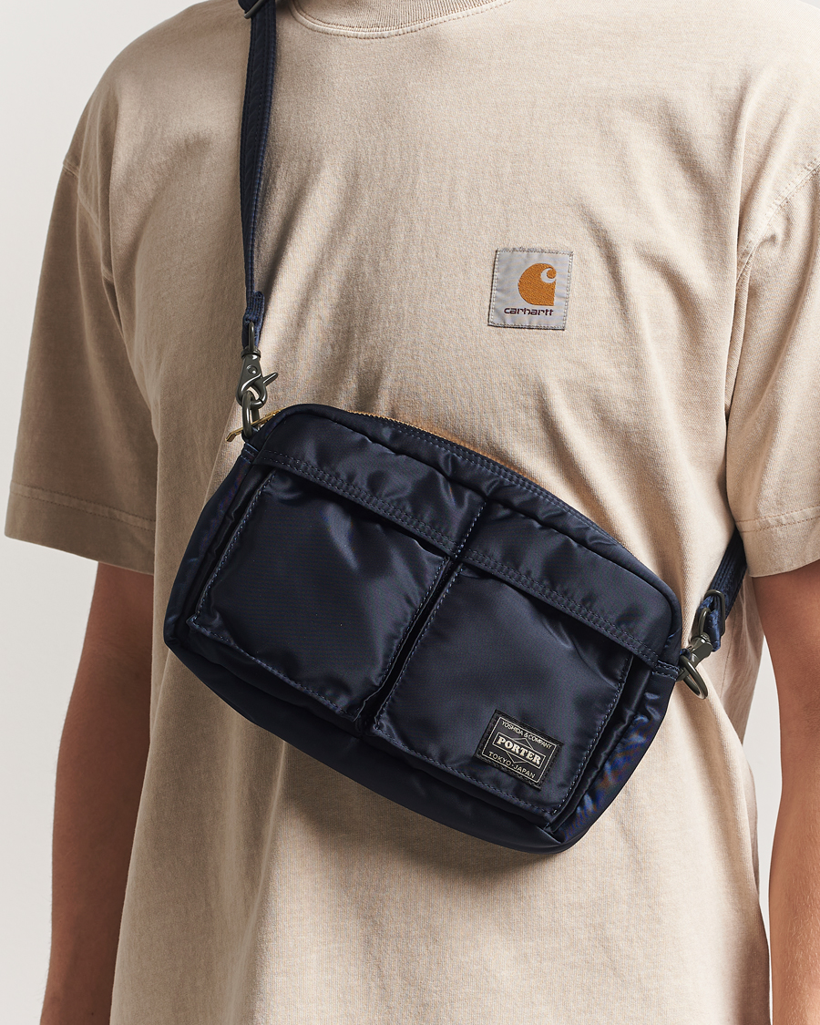 Homme | Sacs | Porter-Yoshida & Co. | New Tanker Sling Bag Navy