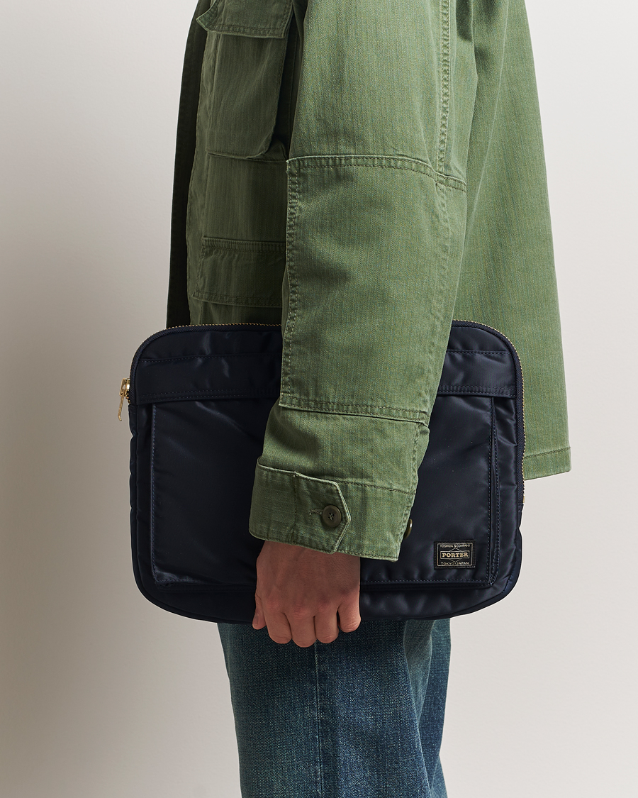 Homme | Porter-Yoshida & Co. Tanker Document Case Navy | Porter-Yoshida & Co. | Tanker Document Case Navy