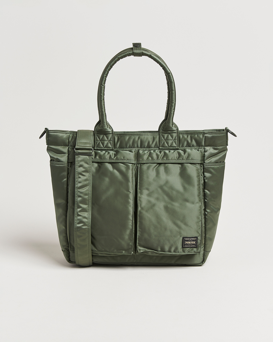 Heren | Tassen | Porter-Yoshida & Co. | Tanker Tote Bag Sage Green