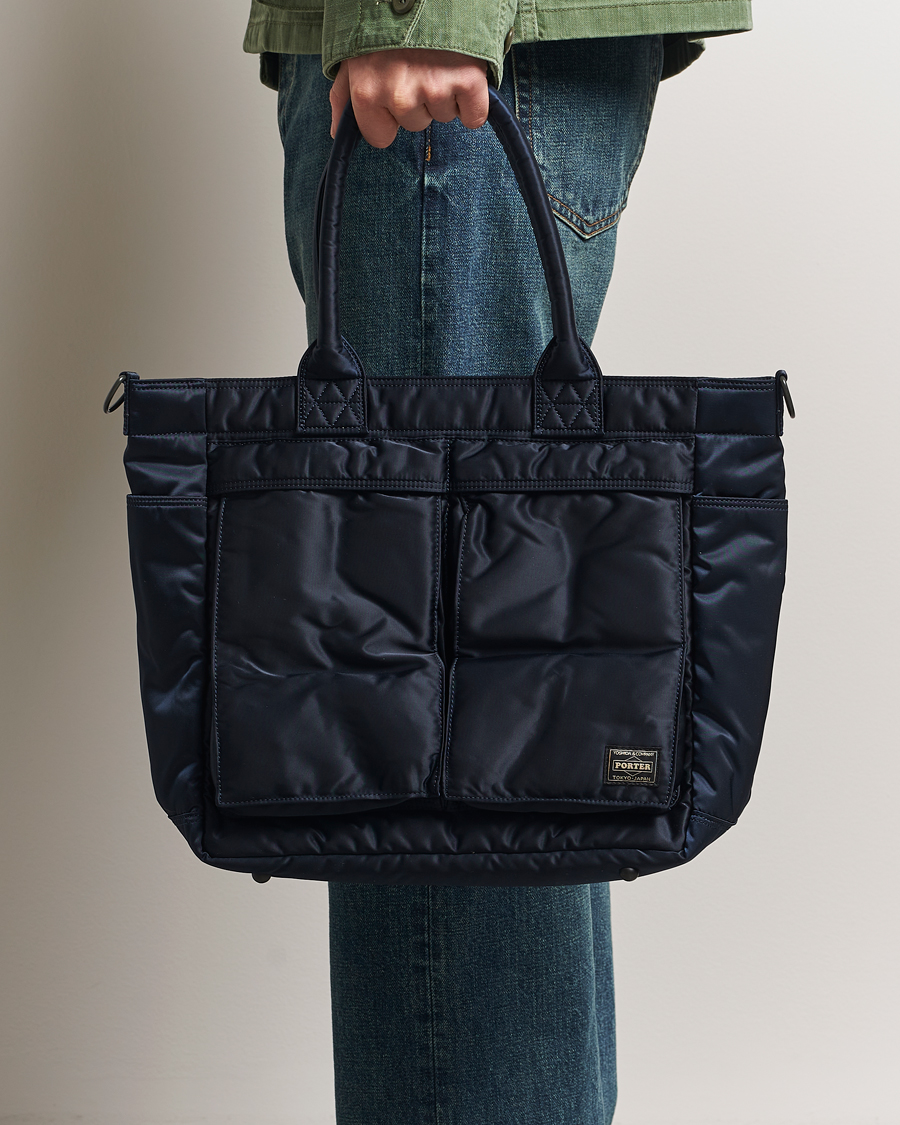 Heren | Tassen | Porter-Yoshida & Co. | New Tanker Tote Bag Navy