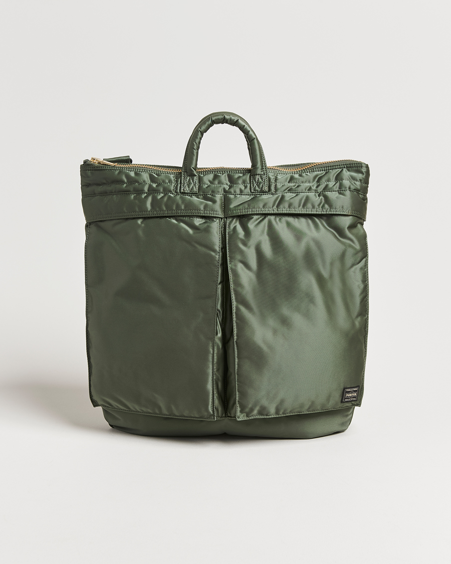 Heren | Tassen | Porter-Yoshida & Co. | Tanker Helmet Bag Sage Green