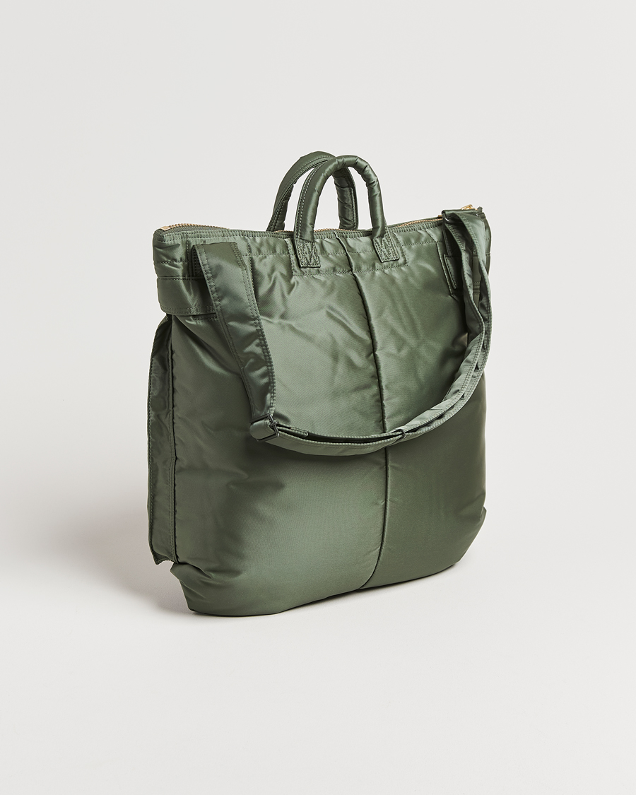 Heren | Tassen | Porter-Yoshida & Co. | Tanker Helmet Bag Sage Green