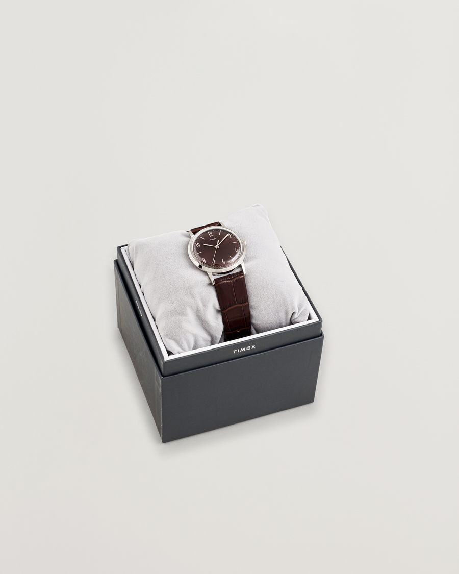 Homme | Timex Marlin Handwind 34mm Chocolate Brown Dial | Timex | Marlin Handwind 34mm Chocolate Brown Dial