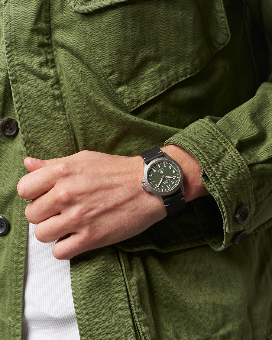 Heren | Timex Expedition Titanium 38mm Green Dial | Timex | Expedition Titanium 38mm Green Dial