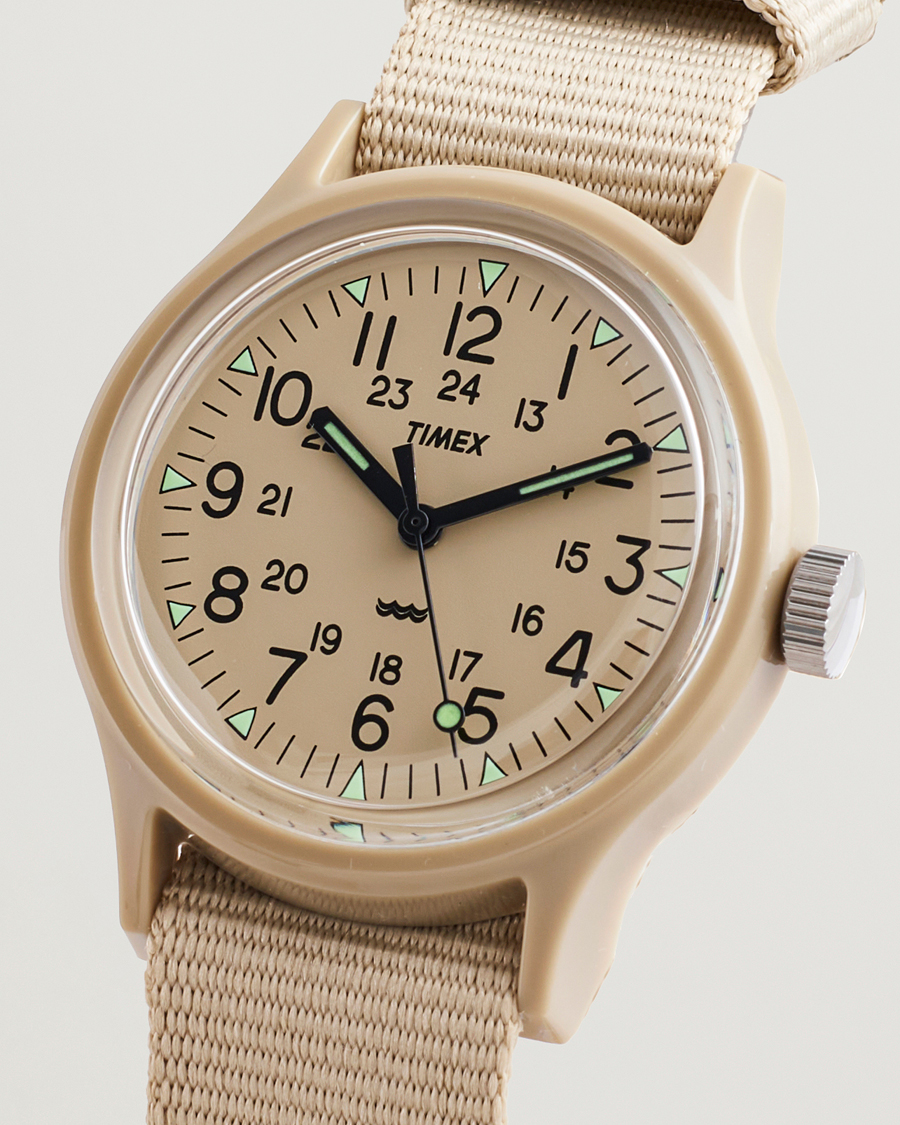 Heren | Timex MK1 Resin 36mm Tan Dial | Timex | MK1 Resin 36mm Tan Dial