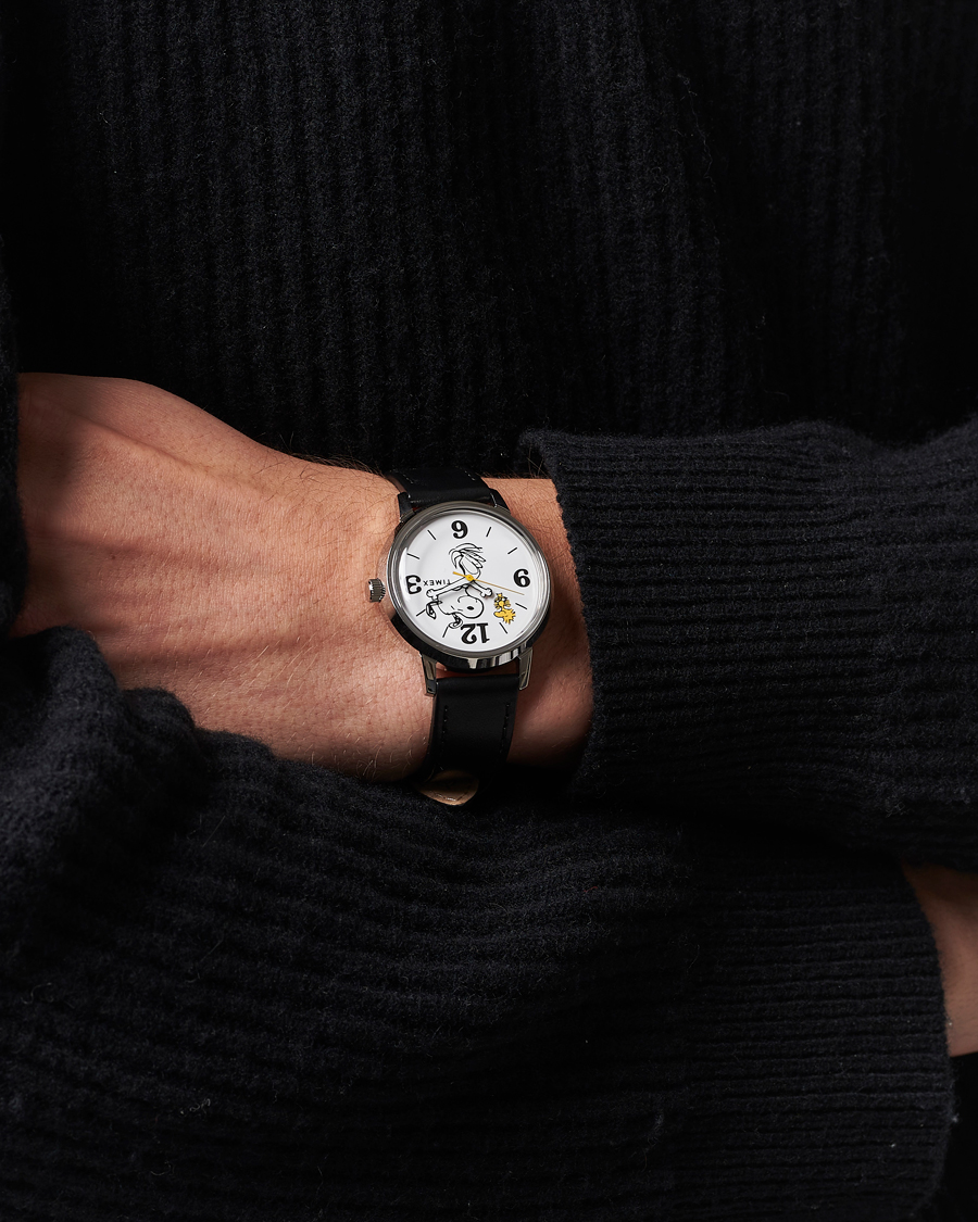 Heren | Timex Timex X Peanuts Marlin Quartz Snoopy 38mm White Dial | Timex | X Peanuts Marlin Quartz Snoopy 38mm White Dial