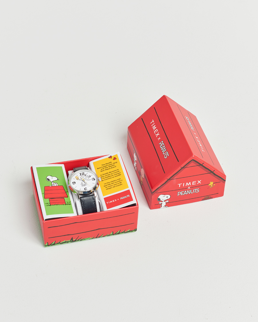 Heren | Timex Timex X Peanuts Marlin Quartz Snoopy 38mm White Dial | Timex | X Peanuts Marlin Quartz Snoopy 38mm White Dial