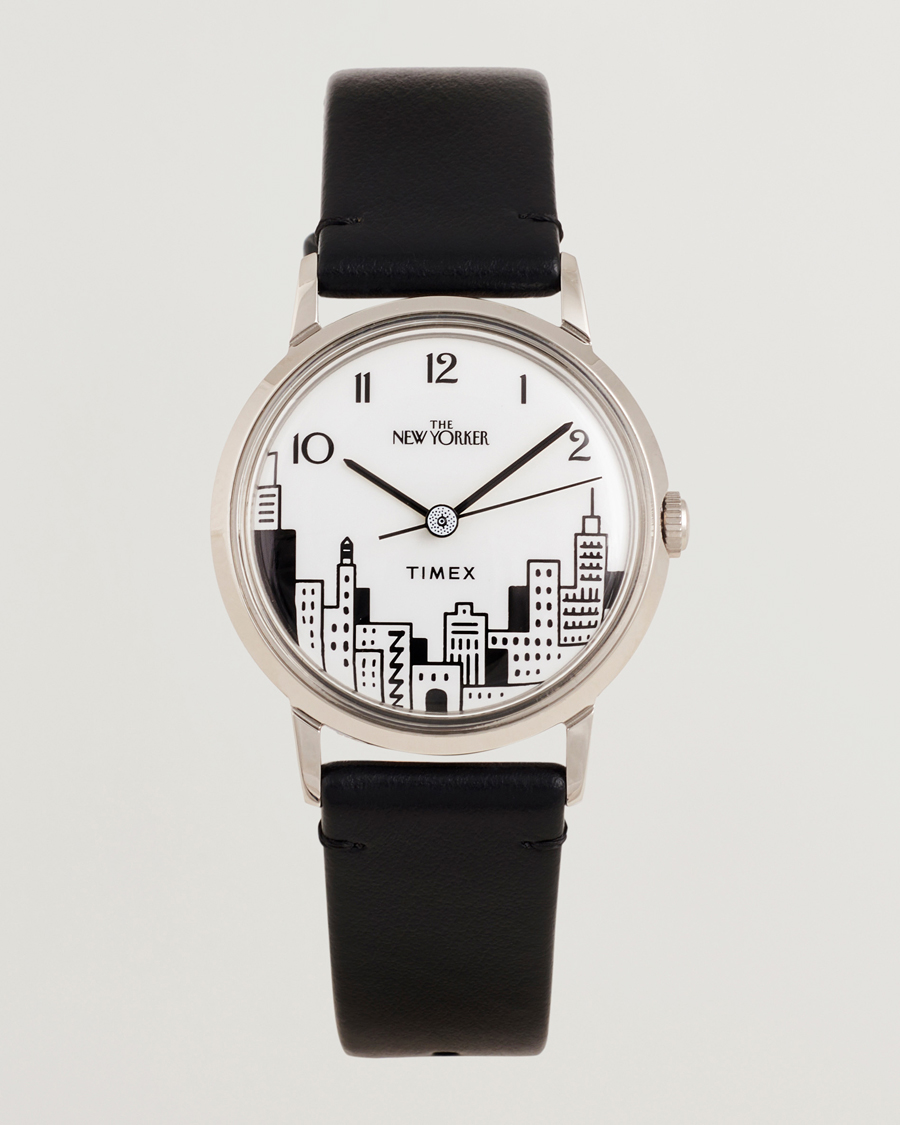 Homme | Timex Timex X New Yorker Marlin Hand Wind 34mm White Dial | Timex | X New Yorker Marlin Hand Wind 34mm White Dial