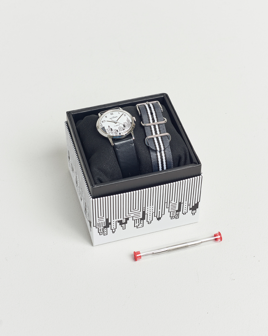 Homme | Timex Timex X New Yorker Marlin Hand Wind 34mm White Dial | Timex | X New Yorker Marlin Hand Wind 34mm White Dial