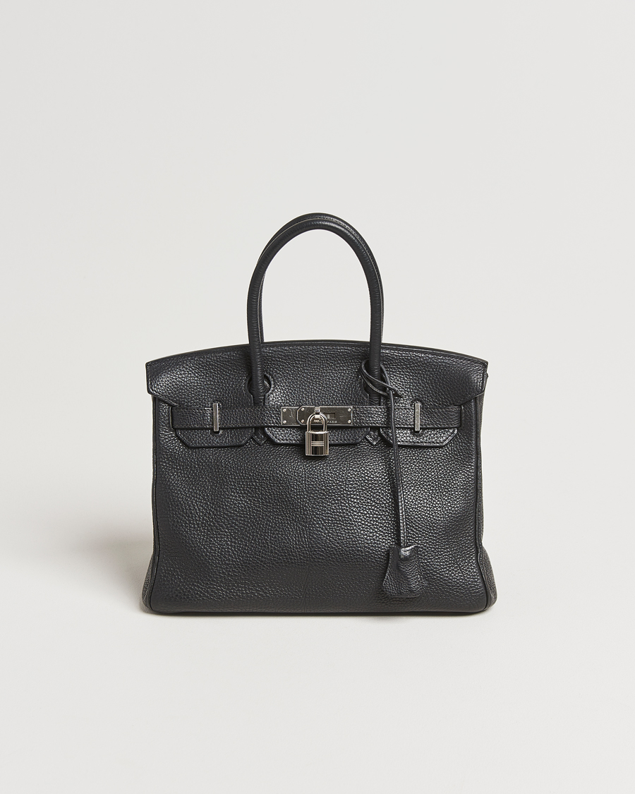 Homme | Hermès Pre-Owned Birkin 30 Togo Leather Black | Hermès Pre-Owned | Birkin 30 Togo Leather Black