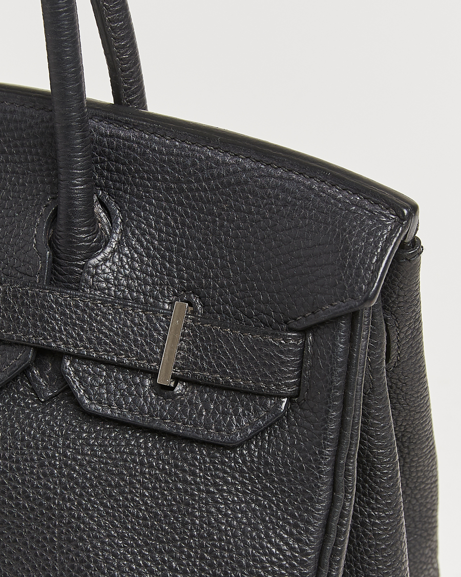 Homme | Hermès Pre-Owned Birkin 30 Togo Leather Black | Hermès Pre-Owned | Birkin 30 Togo Leather Black