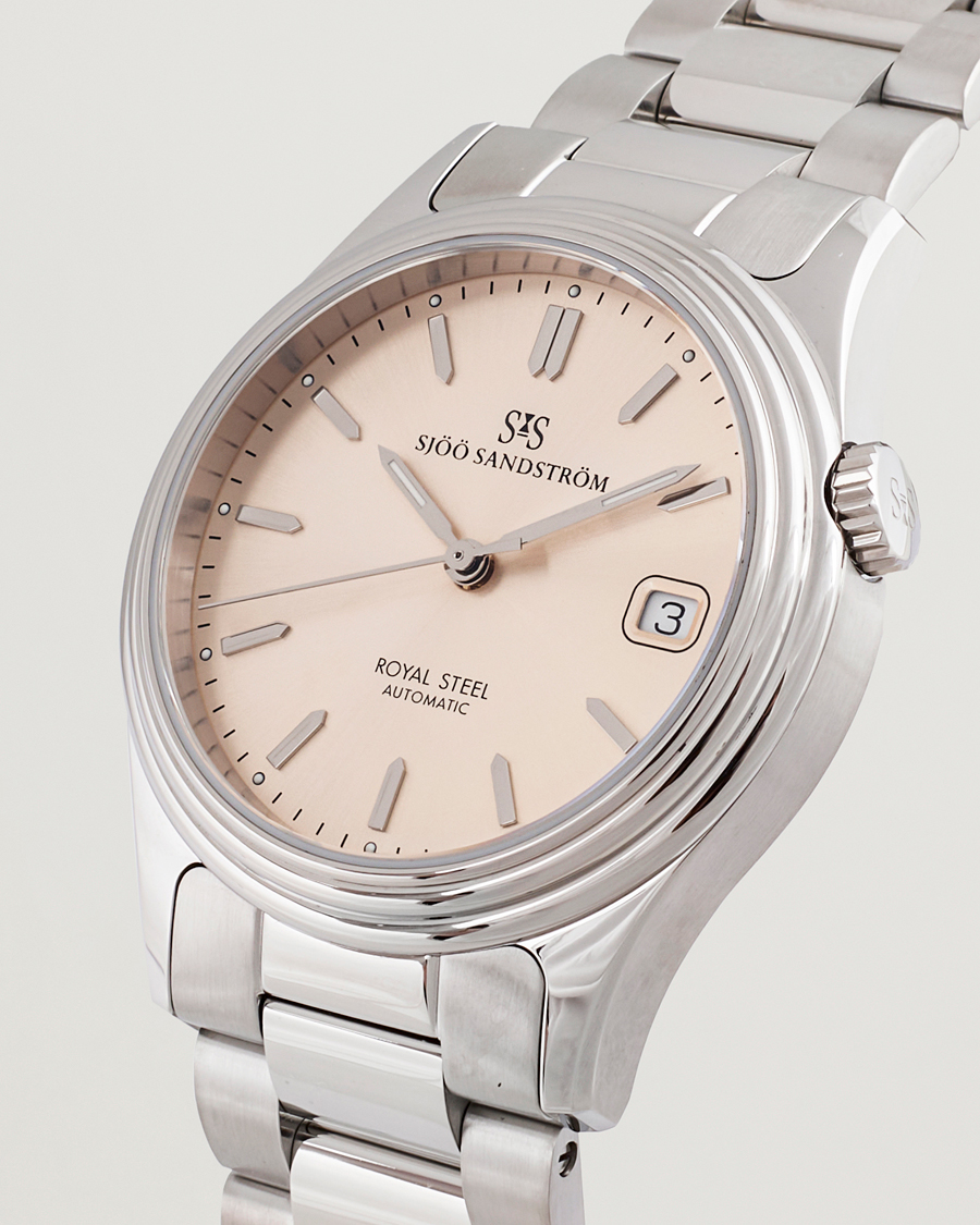 Heren | Sjöö Sandström Royal Steel Classic 36mm Sand and Steel | Sjöö Sandström | Royal Steel Classic 36mm Sand and Steel