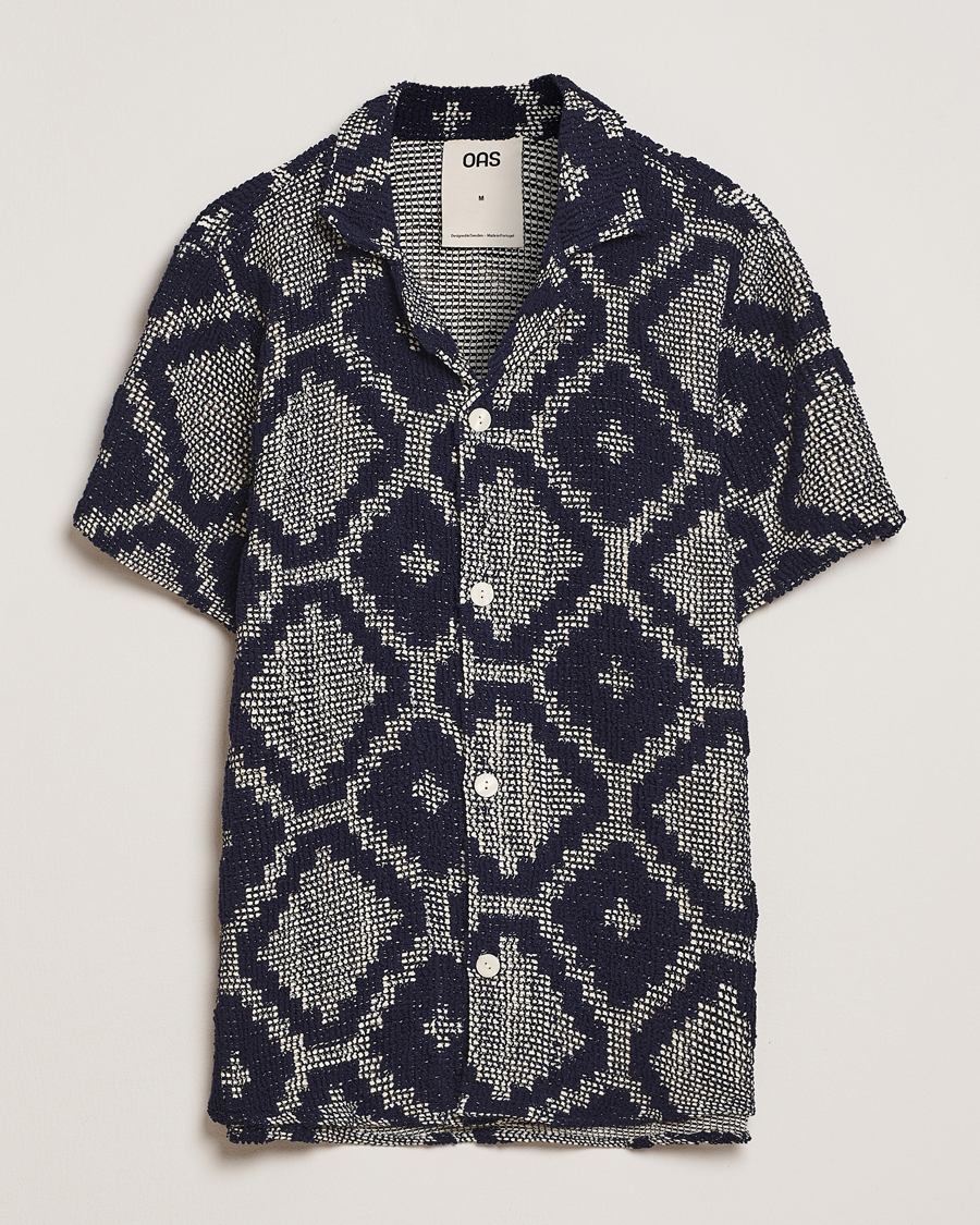 Homme | Chemises | OAS | Cuba Crochet Shirt Trastevere