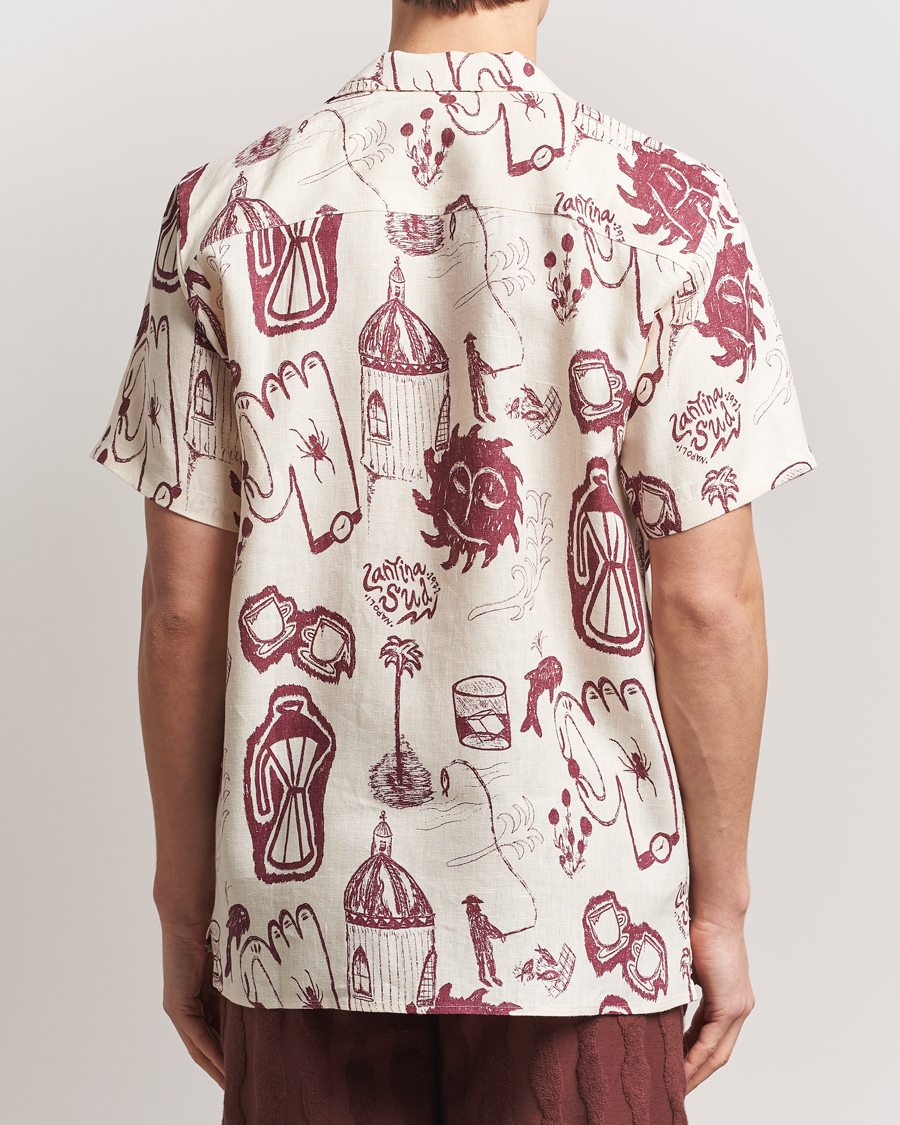 Heren | Overhemden | OAS | Cuba Linen Shirt Cantina