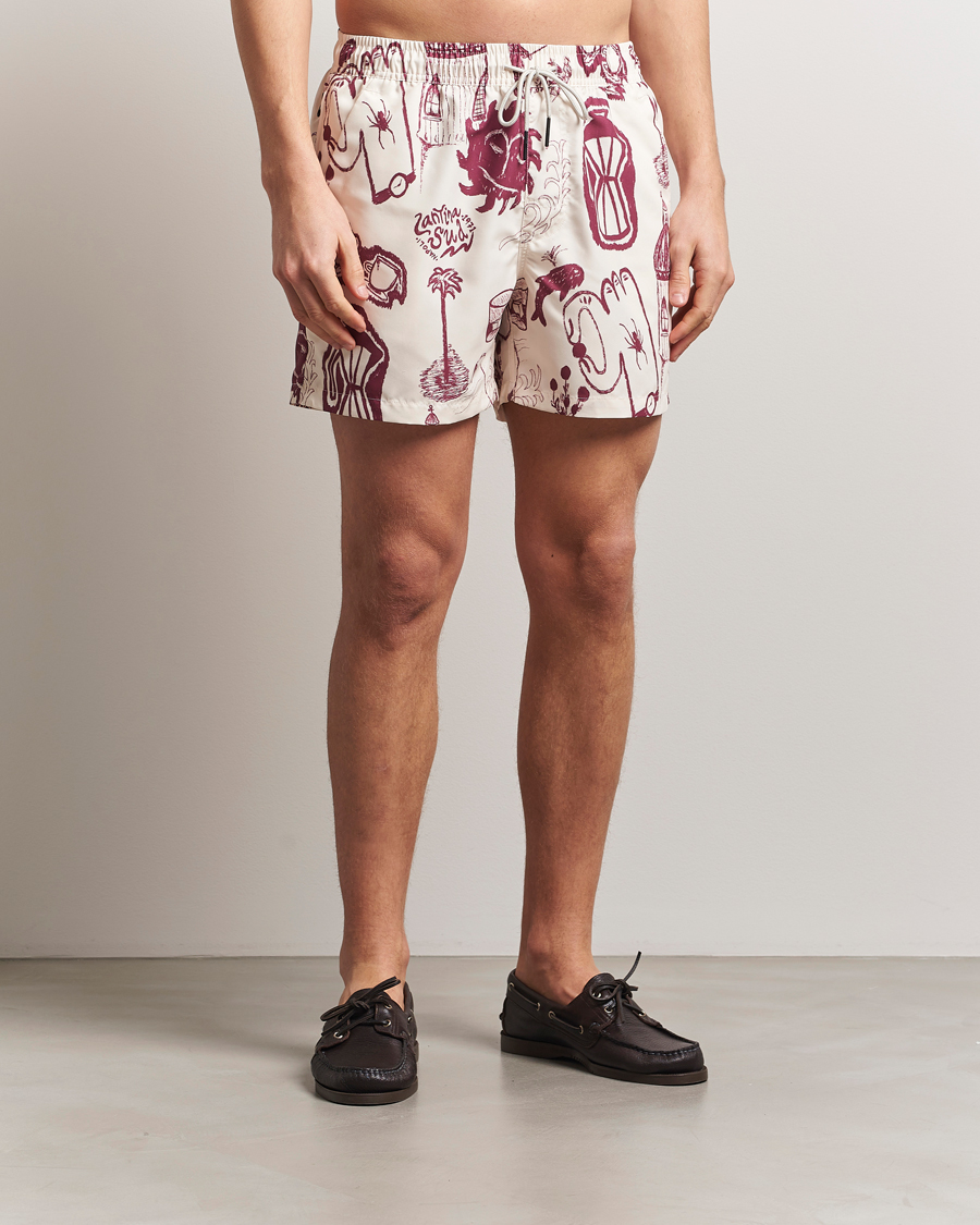 Heren | Zwembroek | OAS | Printed Swimshorts Cantina