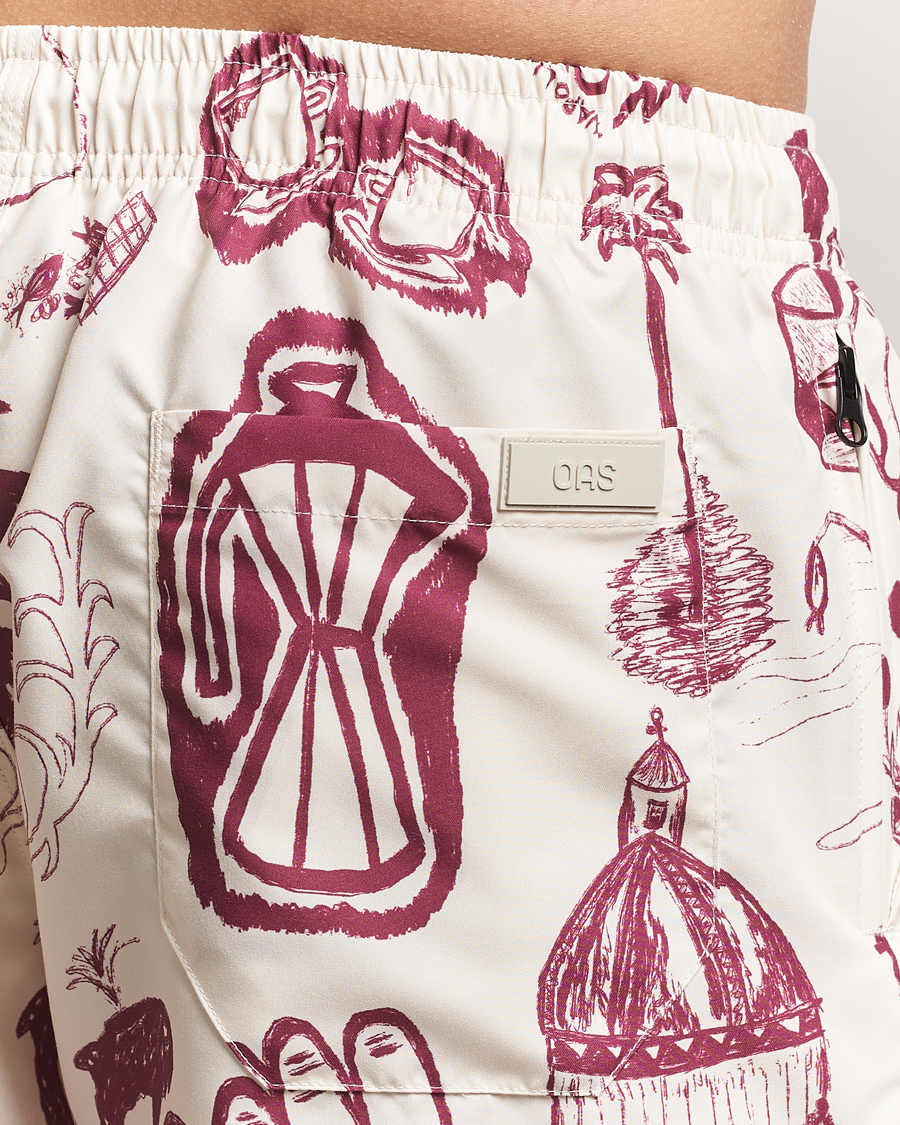 Heren | Zwembroek | OAS | Printed Swimshorts Cantina