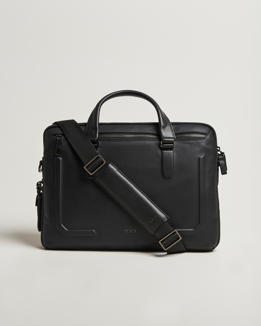 Heren | Tassen | TUMI | Harrison Sycamore Slim Leather Brief Black