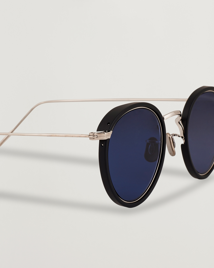 Heren | Zonnebrillen | EYEVAN 7285 | 717E Sunglasses Matte Black/Blue