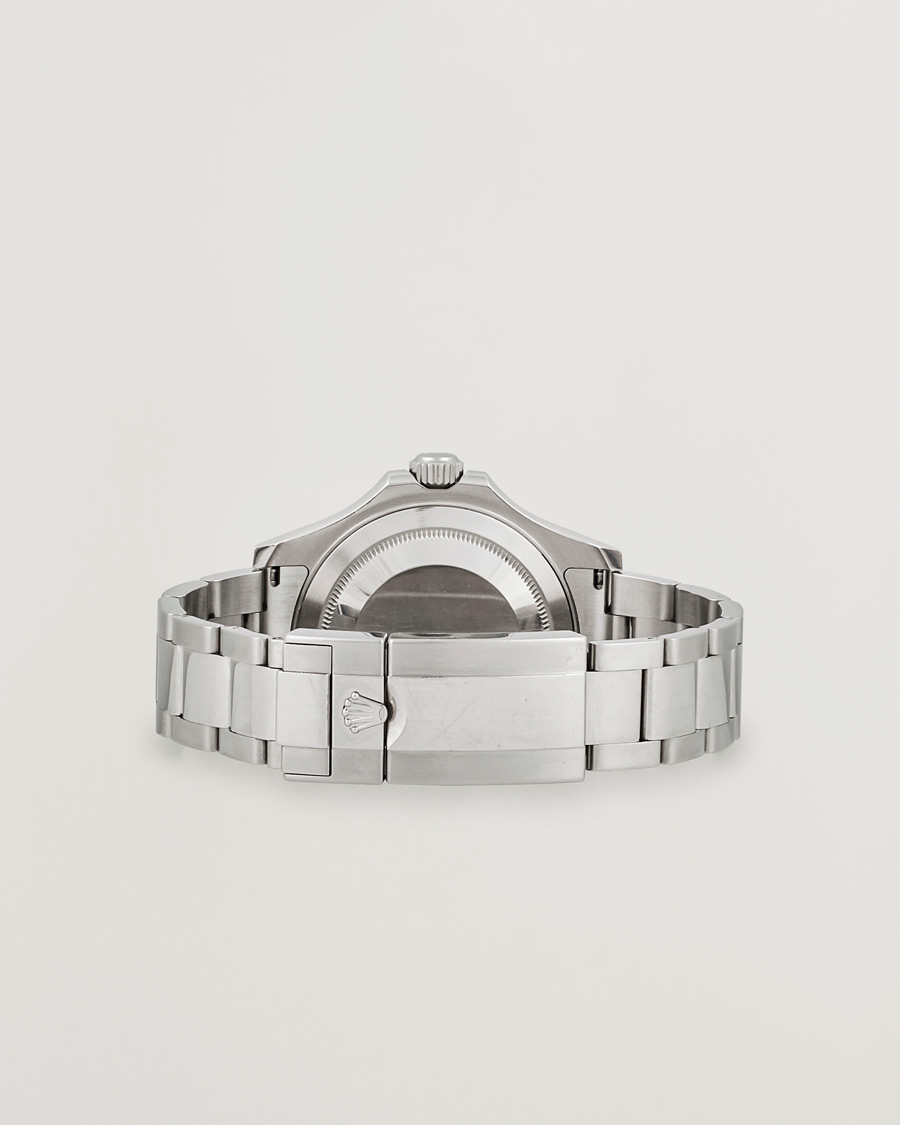 Heren | Rolex Pre-Owned Yacht Master Oyster Perpetual Steel Platinum | Rolex Pre-Owned | Yacht Master Oyster Perpetual Steel Platinum