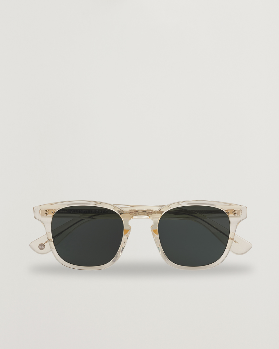 Heren | Zonnebrillen | Garrett Leight | Ace II 49 Sunglasses Pure Glass
