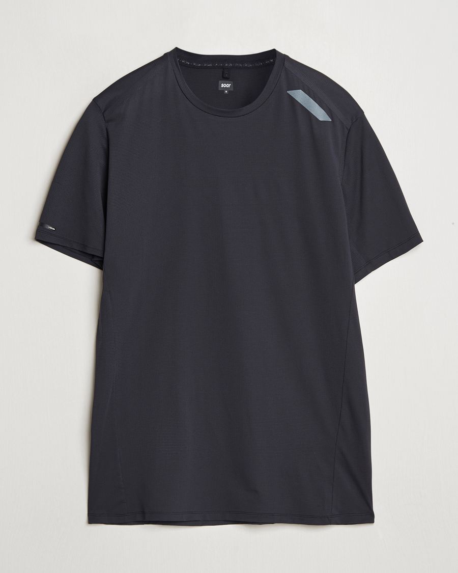 Homme | T-shirts | SOAR Running | Tech Tee Black