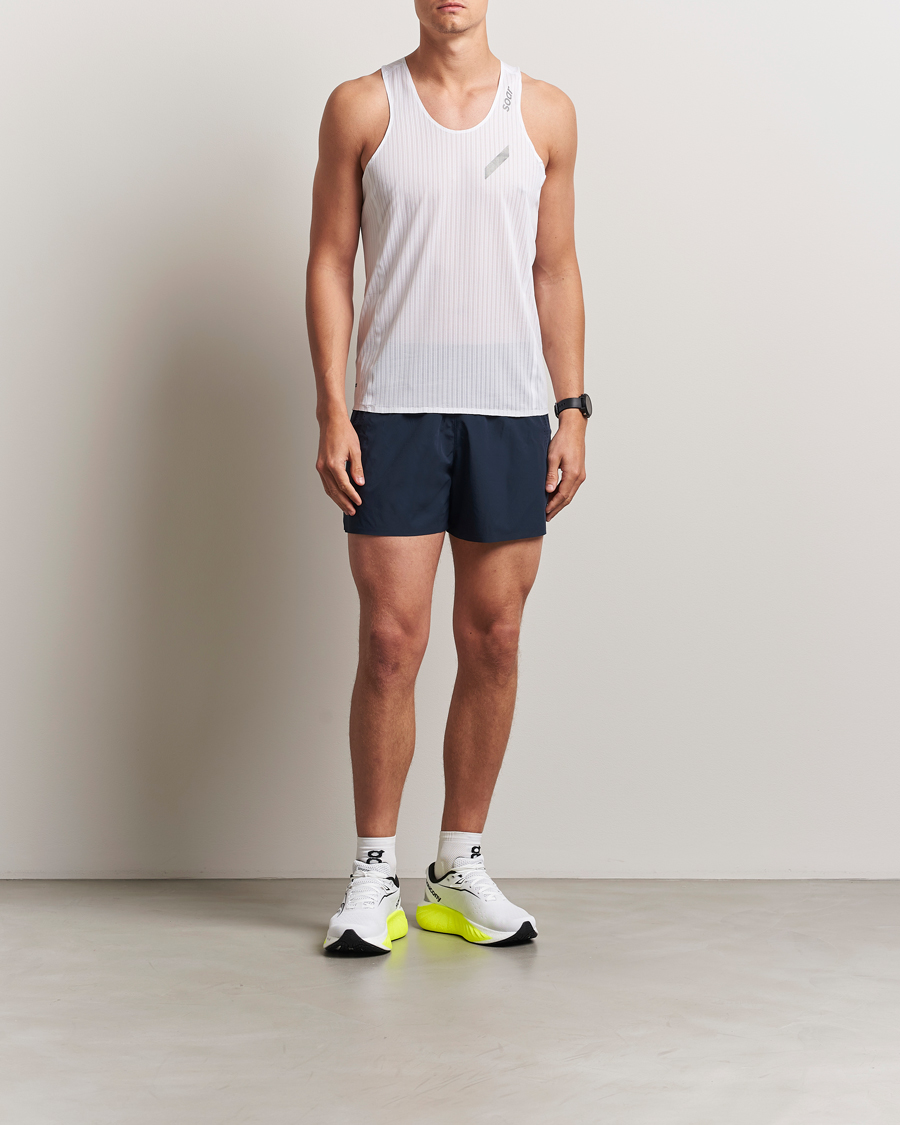 Heren | T-Shirts | SOAR Running | Race Vest White