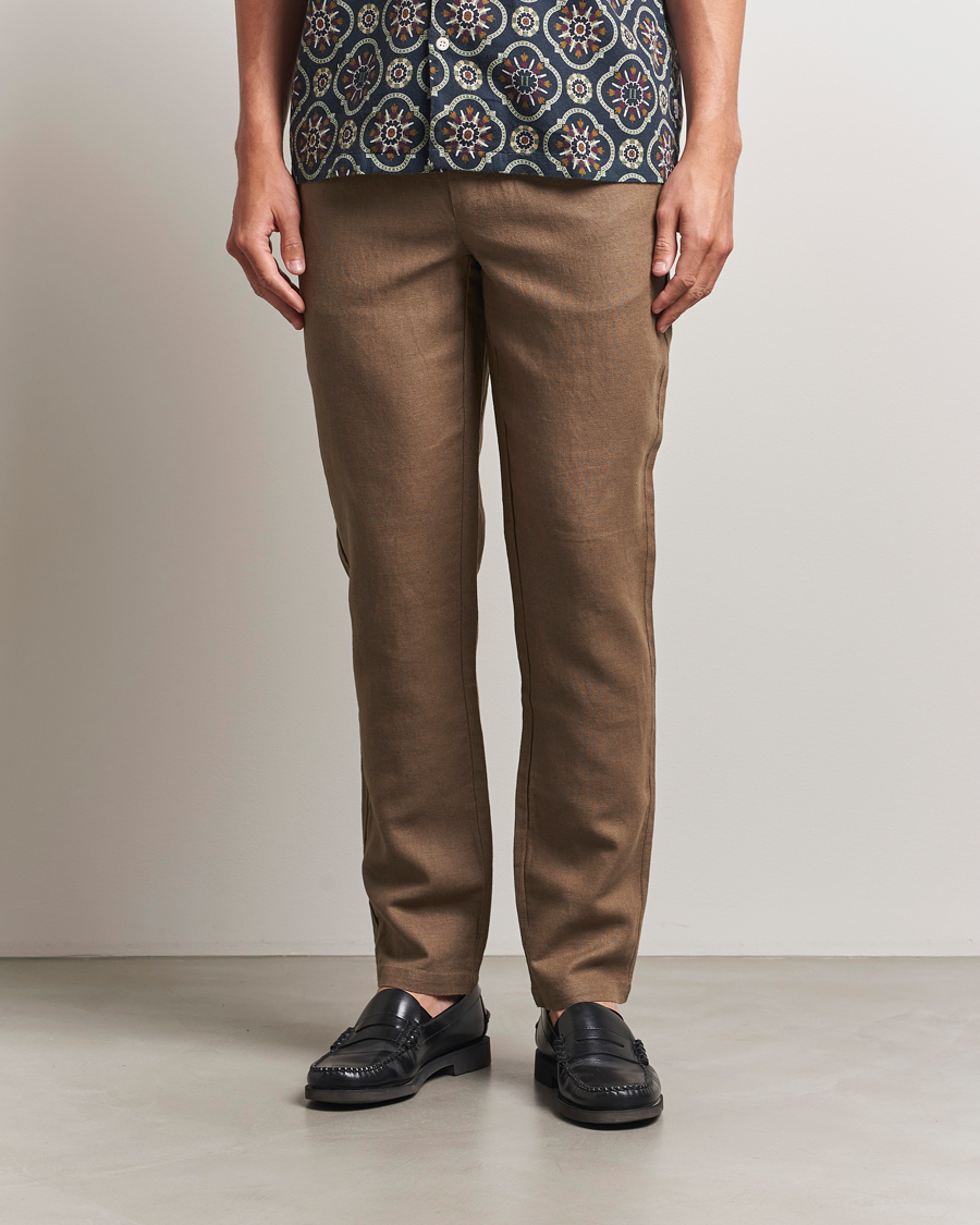 Homme | Pantalons | LES DEUX | Patrick Linen Pants Cub