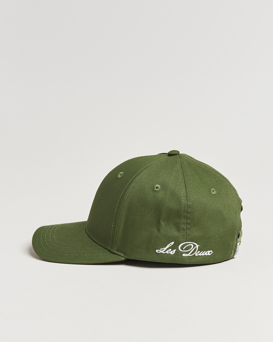 Homme | Bobs Et Casquettes | LES DEUX | Crew Organic Baseball Cap Chive