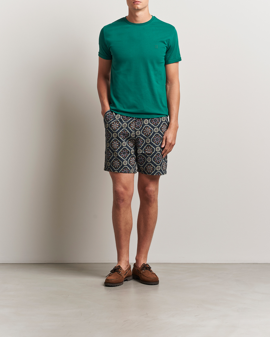 Homme | T-shirts | LES DEUX | Norregaard Contrast T-Shirt Evergreen